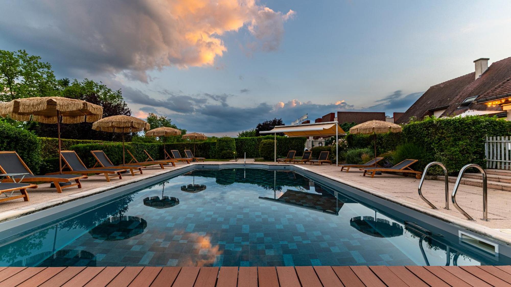 Logis Hostellerie D'Aussois Semur-en-Auxois Bagian luar foto