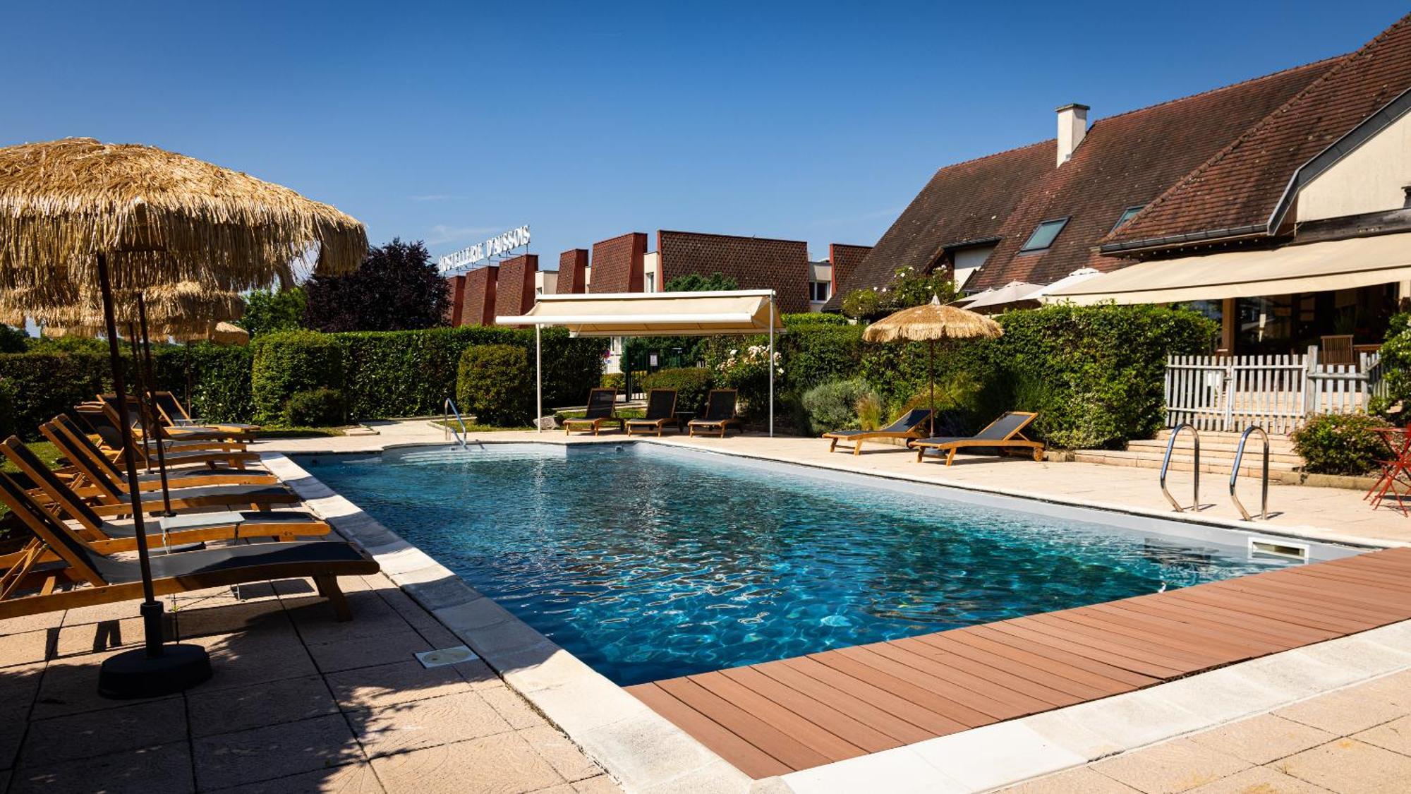 Logis Hostellerie D'Aussois Semur-en-Auxois Bagian luar foto
