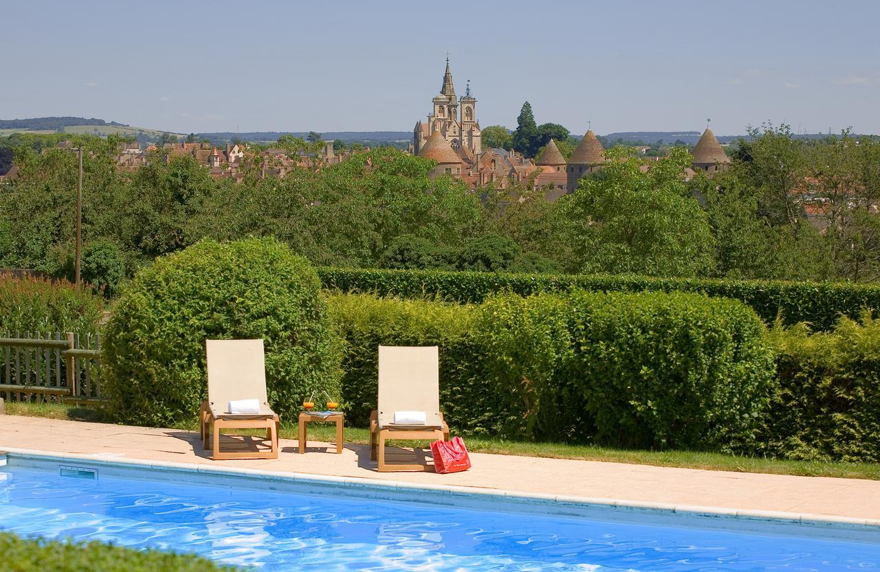 Logis Hostellerie D'Aussois Semur-en-Auxois Bagian luar foto